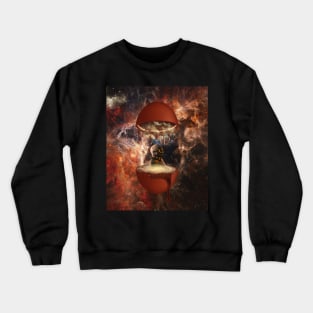 Chocolate Nebula Crewneck Sweatshirt